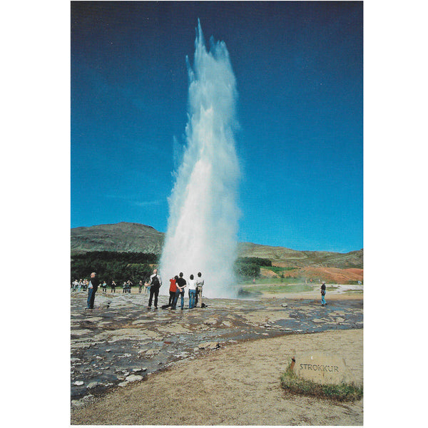 Postcard, Strokkur w-name