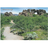 Postcard, Dimmuborgir in Mývatn