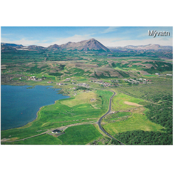 Postcard, Mývatn Reykjahlíð