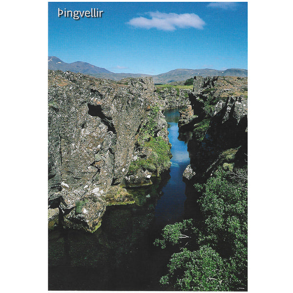 Postcard, Thingvellir
