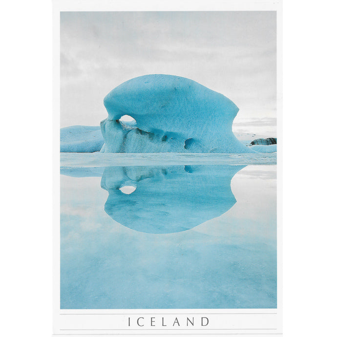 Postcard large, Jökulsárlón lagoon