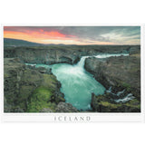 Postcard large, Aldeyjarfoss