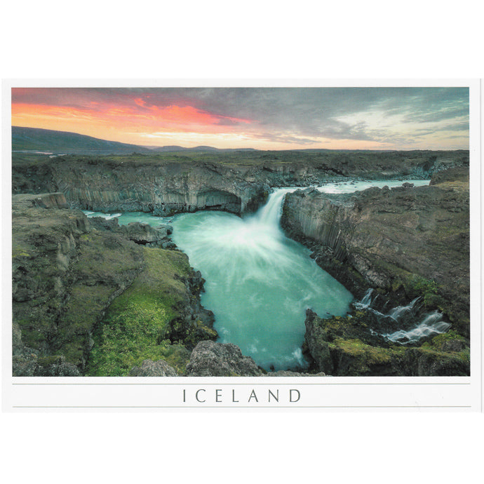 Postcard large, Aldeyjarfoss