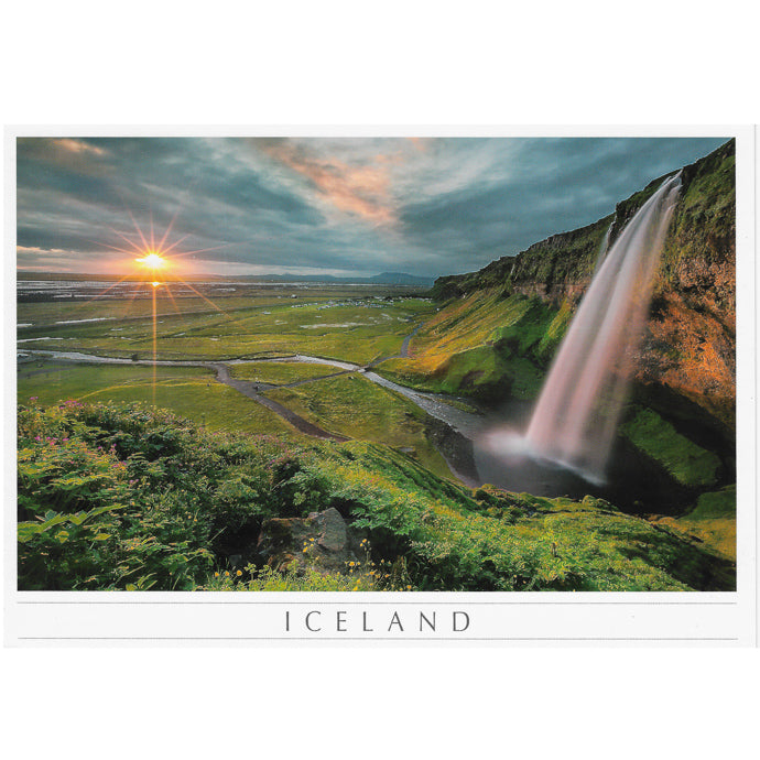 Postcard large, Seljalandsfoss