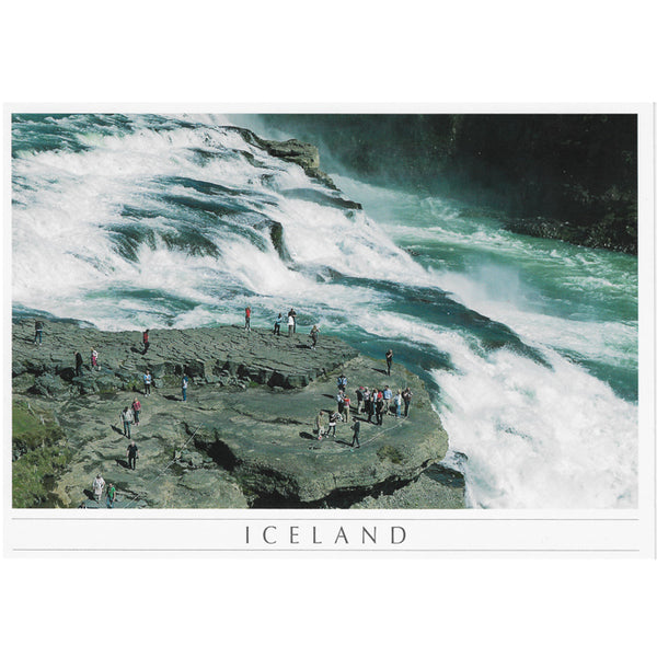 Postcard large, Gullfoss