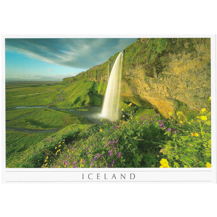 Postcard large, Seljalandsfoss