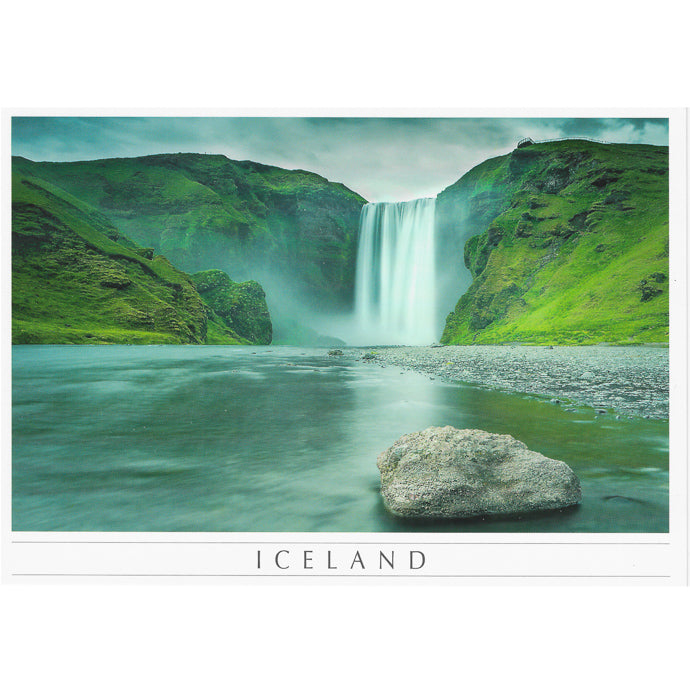 Postcard large, Skógafoss