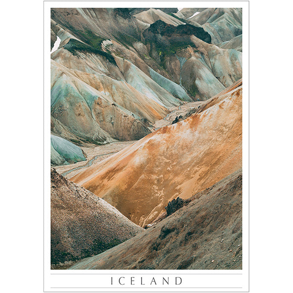 Postcard large, Landmannalaugar