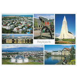 Postcard large, Reykjaví­k, The Pond