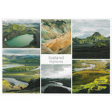Postcard large, Multi view Highlands