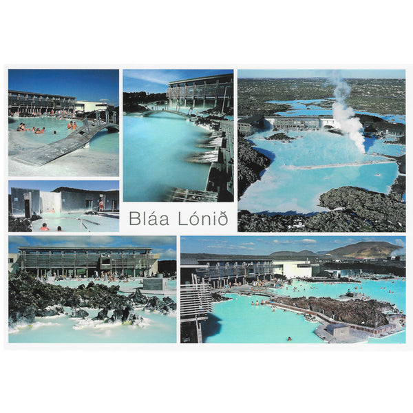 Postcard large, Blue Lagoon multiview