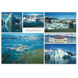 Postcard large, Jökulsárlón multiview