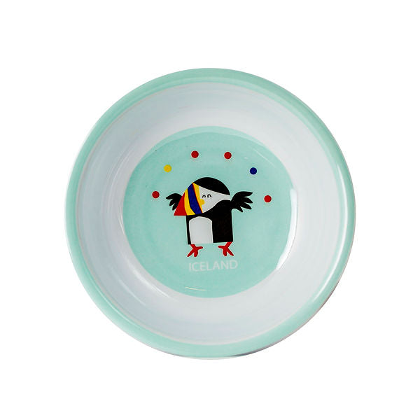 Bowl puffin mint green