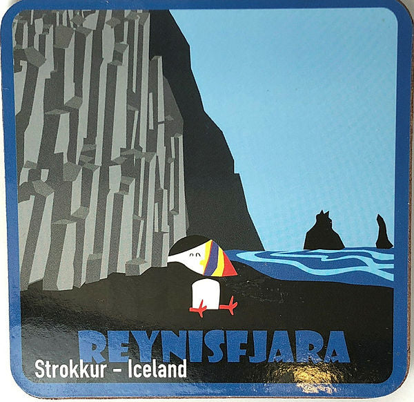 Coaster Reynisfjara puffin