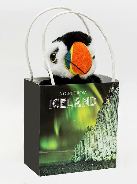 Puffin Plush in gift bag